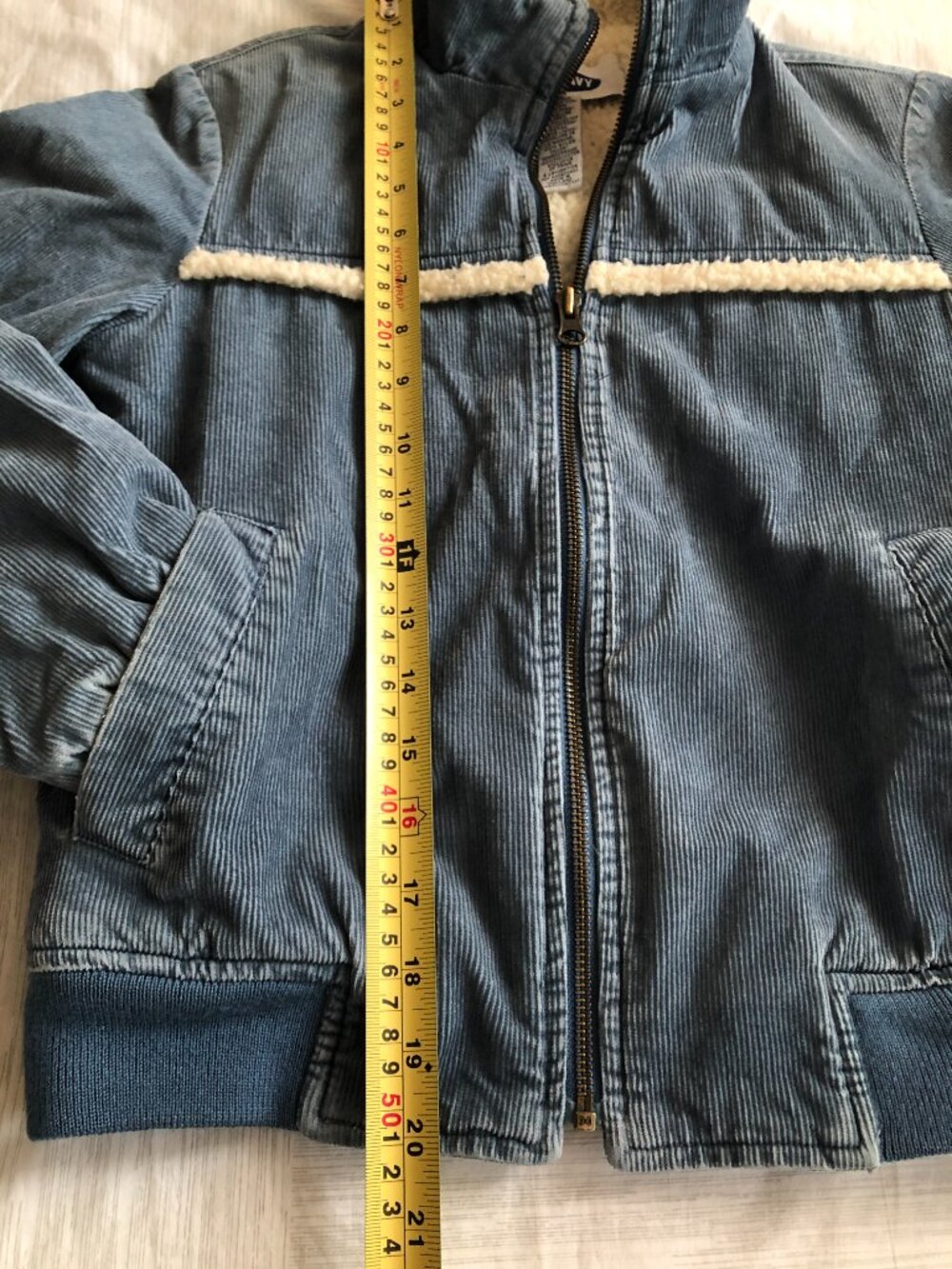 Old Navy Corduroy Sherpa Lined Jacket - Picture 5 of 7